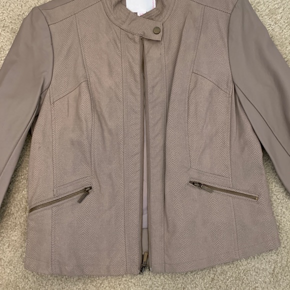 Super Cute Faux Leather Jacket - Picture 8 of 8